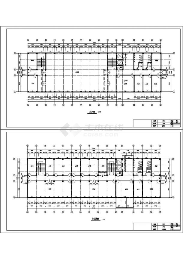 土木工程毕业设计_办公楼设计_【学士】某设计院办公楼毕业设计计算书全套 cad（附有完整建筑结构图纸）-图二