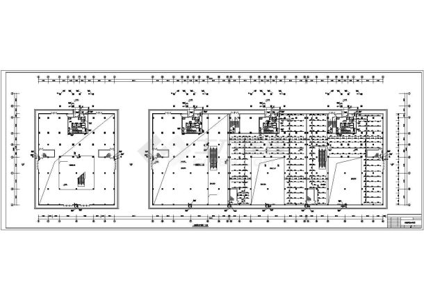 某高层商住两用建筑给排水设计CAD图-图一