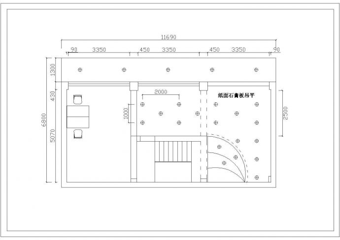 标准住宅套房CAD设计方案图_图1