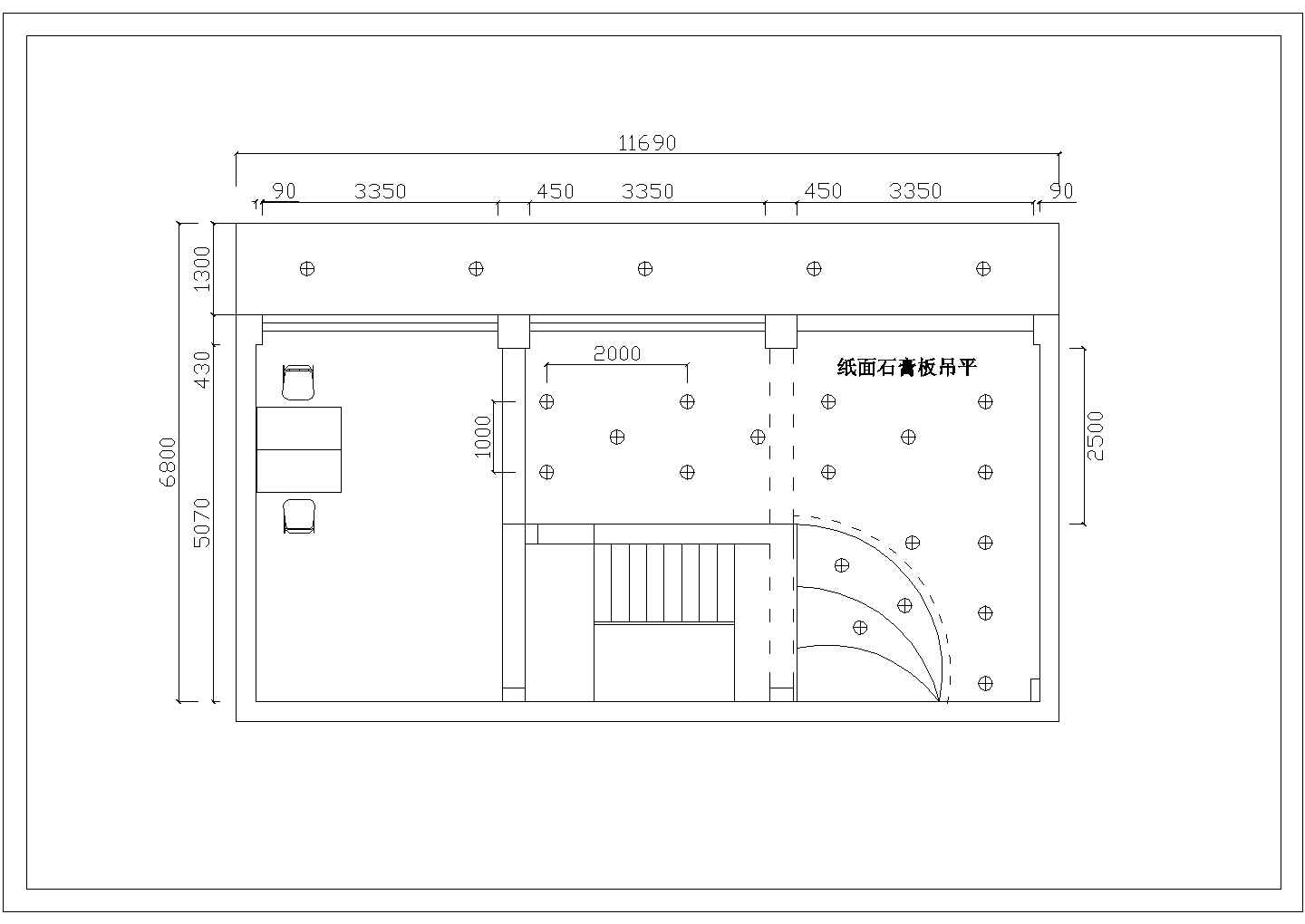 标准住宅套房CAD设计方案图