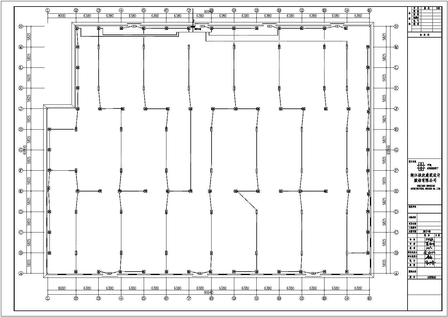CAD消防电气施工设计图纸