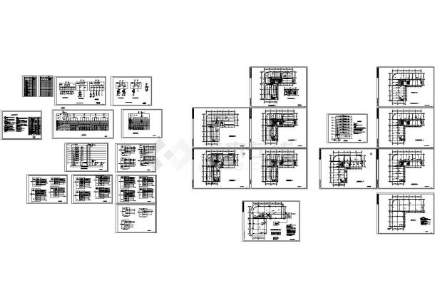 高层写字楼全套电气施工图(附带计算书)，31张图纸-图一