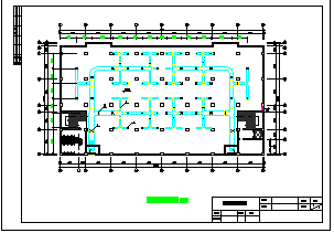 四层小型商场空调系统设计施工图（水冷活塞式冷水机组）-图一