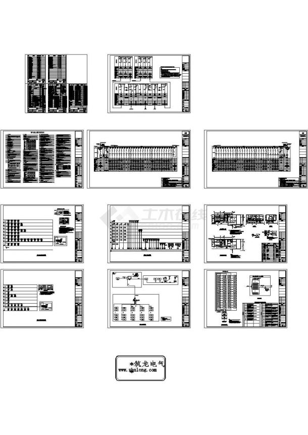 高级实验中学全套电气施工图（弱电全面安装大样最新），19张图纸。-图一