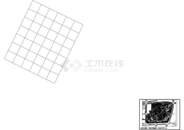 阳光小区规划图建筑全套cad图，含效果图-图一