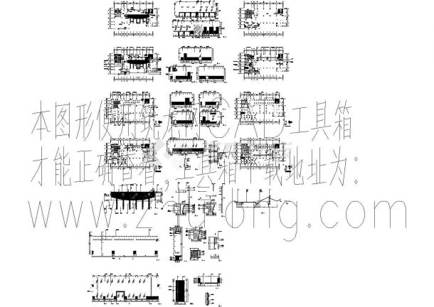 某营业大厅装饰设计施工图-图二