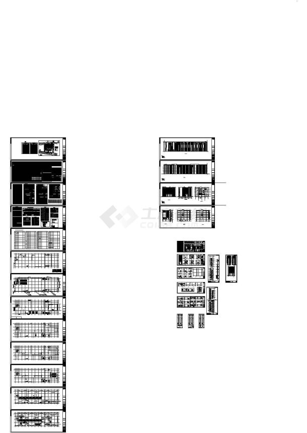 已过图审的非常详细的建筑图档案馆工程项目-图一