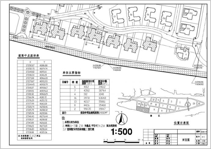 广州二沙岛南堤豪华别墅（二层框架结构）设计cad全套建筑施工图（含总平面）_图1