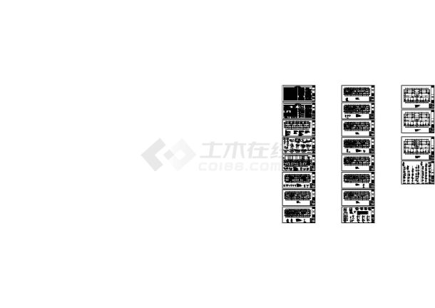 [安徽]18层剪力墙结构住宅楼结构施工设计图-图一