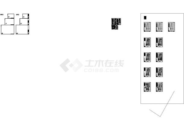 [广东]地上四层框架结构商业楼结构施工图纸-图一