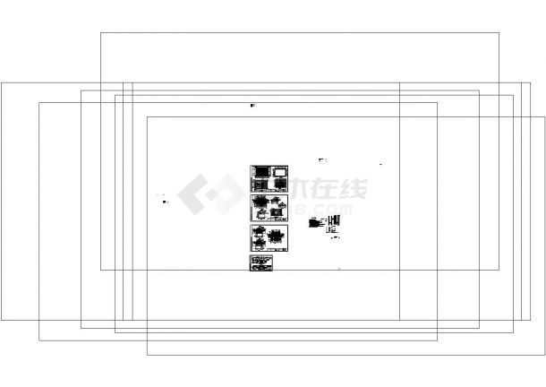 某古建寺庙建筑施工图纸-图二