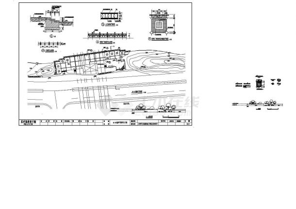 扬州市某大型园林全套建筑设计CAD施工图-图二