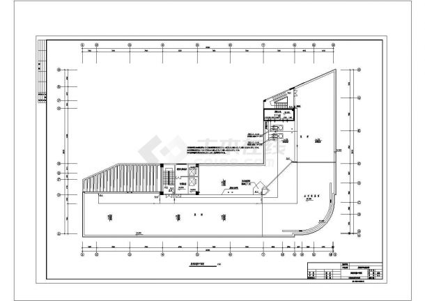 某农贸市场综合楼消防设计施工图（含火灾报警系统图，消防平面图）-图二