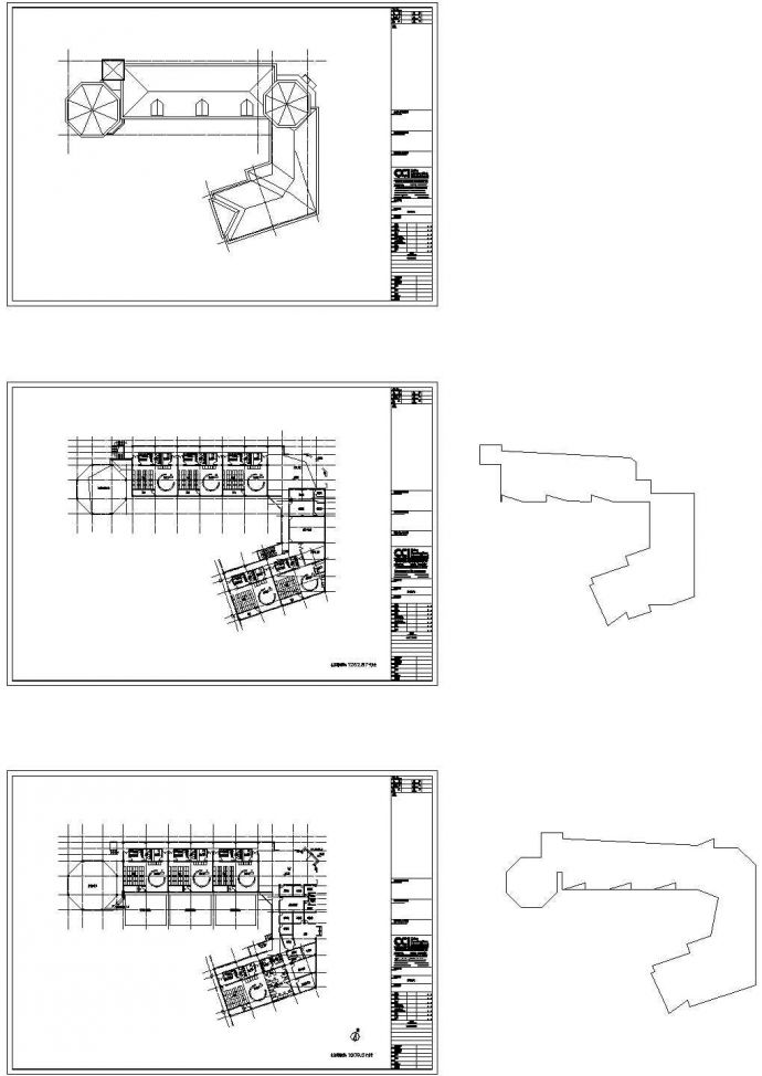 某9班幼儿园成套cad设计施工图纸（含su模型，含效果图设计）_图1