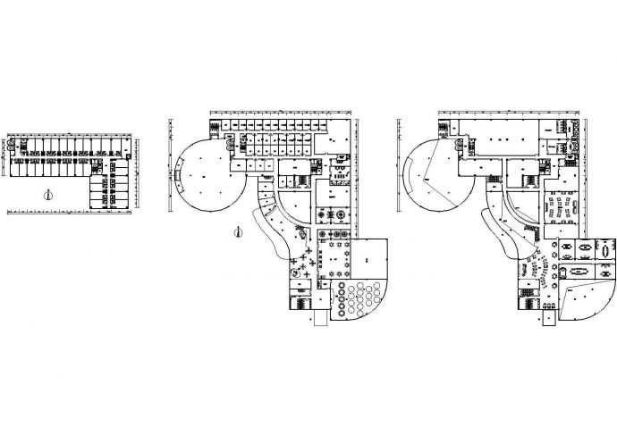 某屋顶酒店客房全套建筑施工设计cad图纸（含平面图）_图1