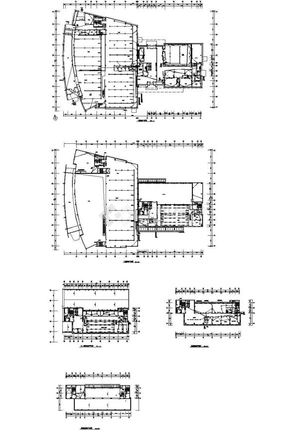 YITIA中心电气施工CAD图-图二