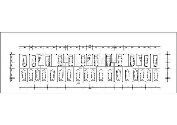 济南市某小区6层框混结构住宅楼建筑设计CAD图纸（不含架空层和阁楼）-图一