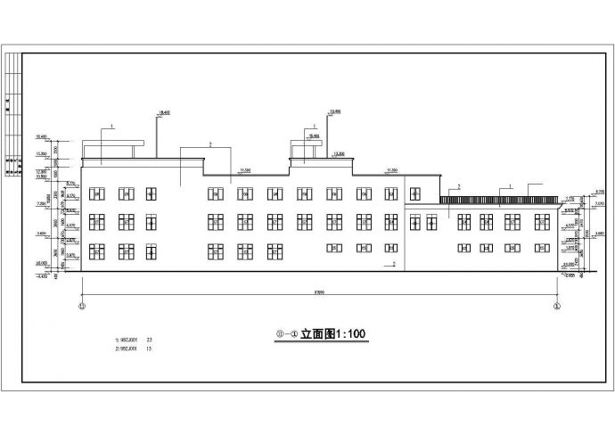 杭州小区会所建筑平面图_图1