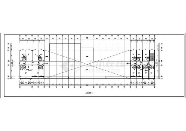 某五层框架结构花卉研究中心改造设计cad全套建筑施工图（含设计说明）-图一