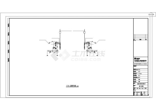某新式小区Y8#Y9#Y10#Y17#电 气施工CAD设计图纸-图二
