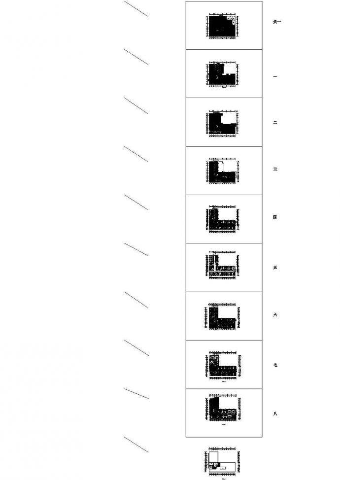 [山西]八层市中心医院及裙楼全套电气施工图纸（含暖通）设计图_图1