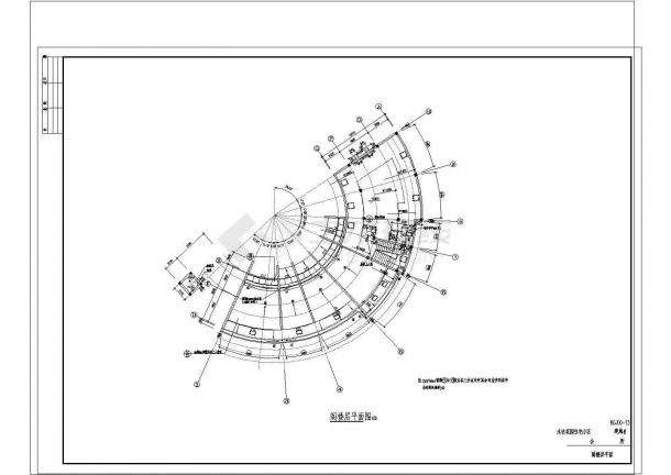 杭州会所综合楼全套建筑施工设计图-图二