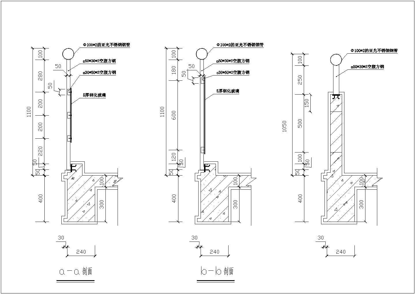 苏州某高档小区阳台建筑设计全套cad图纸
