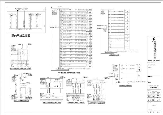 普定县中医院提升综合救治能力升级改造电气施工图_图1