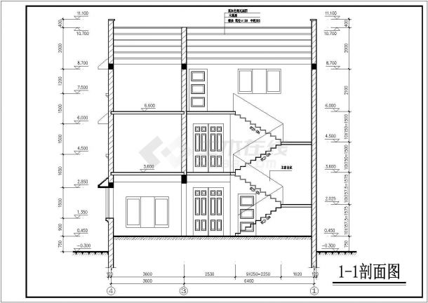 长13米 宽10米 2+1阁楼层私人住宅建筑结构施工图【2个CAD 只有图】-图二