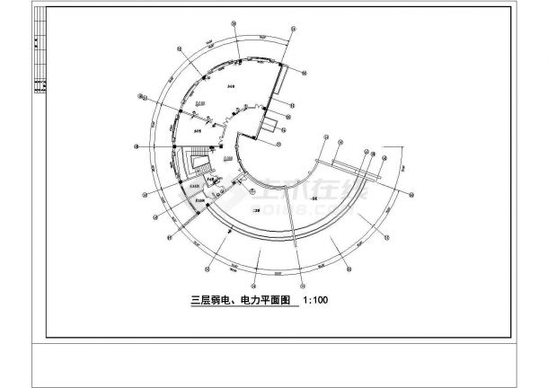 【重庆】大型会所整体照明电气施工图-图一