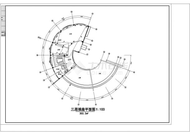【重庆】大型会所整体照明电气施工图-图二