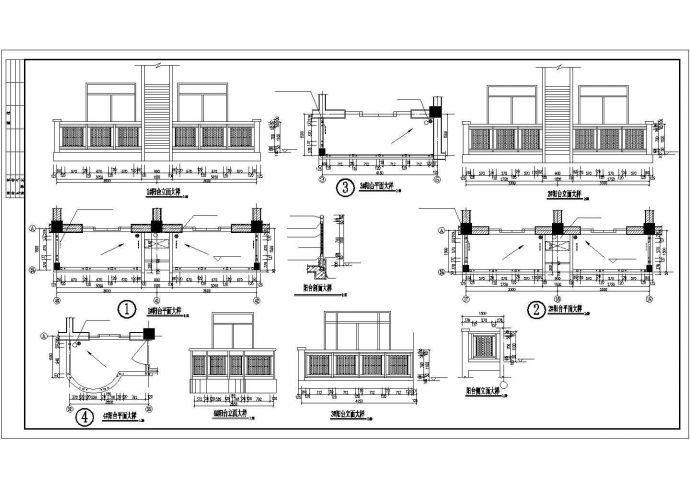 1.7万平米11+1层框架结构商住楼建筑设计CAD图纸（1-2层商用）_图1