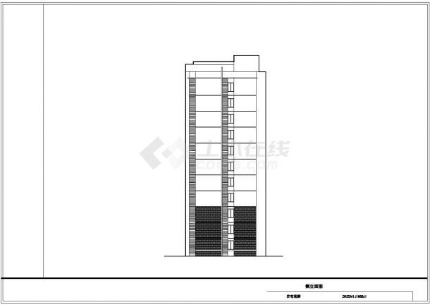  CAD detail of a private residential building design and decoration - Figure 1