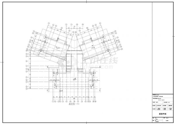 华南地区乐居新中式建施建筑施工图CAD详图-图一