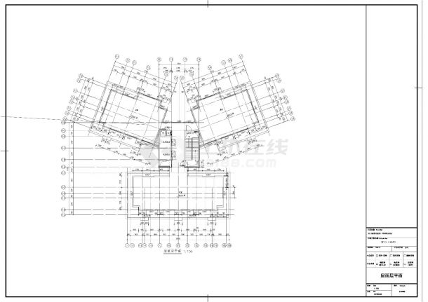 华南地区乐居新中式建施建筑施工图CAD详图-图二