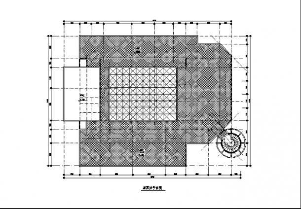 泗阳二套幼儿园综合楼建筑设计施工cad图纸（含说明）-图二