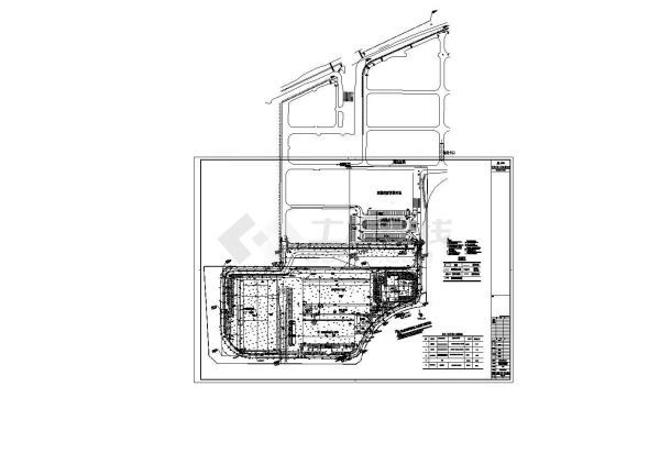 航空货运站建筑全套施工设计cad图纸（含标书）-图一