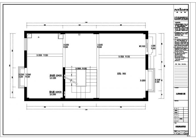 某小区四五层设计图CAD图纸_图1