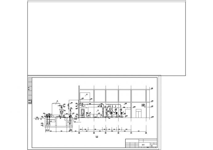 某药厂锅炉房设计cad建筑施工图_图1