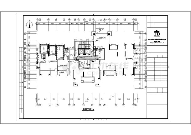 某小区6#楼CAD设计施工图纸-图二