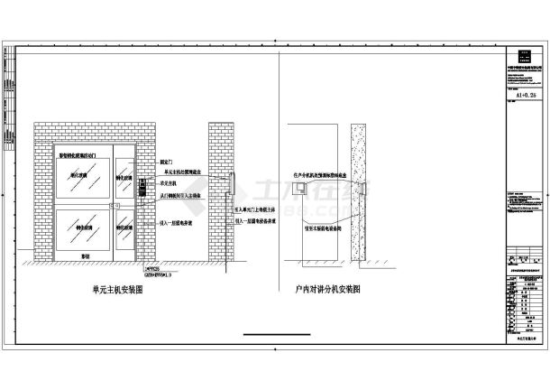 莲花安置区智能化工程-A地块系统图-图二