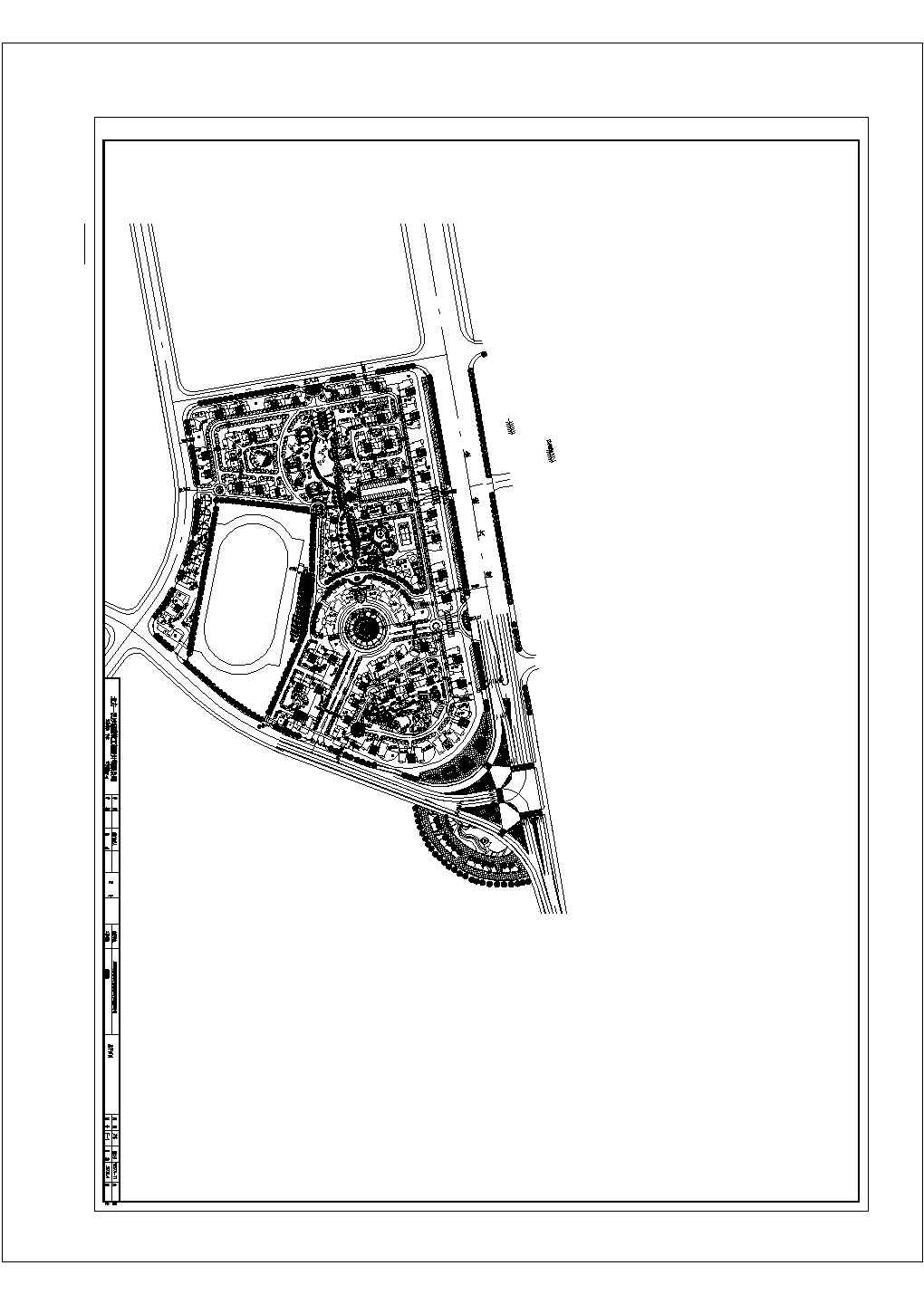 某小区平面规划图CAD详图