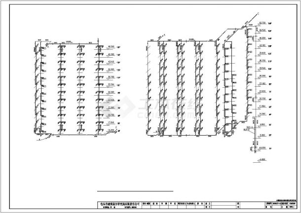  CAD detail drawing of heating design in an office building - Figure 2