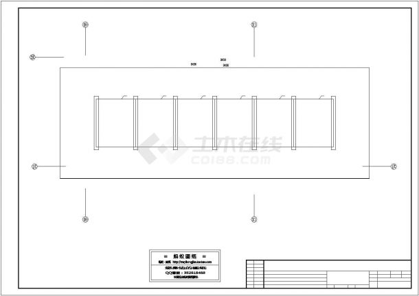 [黑龙江]铸造车间循环水泵房设计施工图cad 图纸-图一