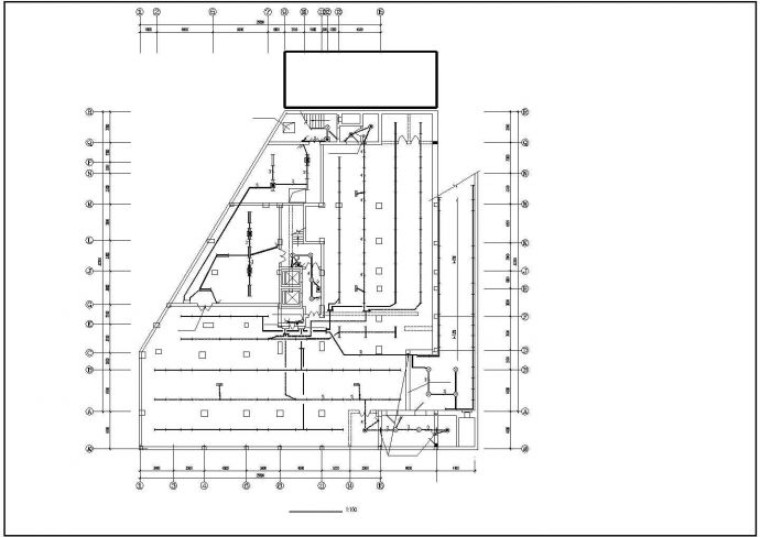 高层商住楼电气施工图CAD图_图1