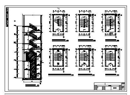 4+1地下层16572.81平米博物馆建筑施工图-图二