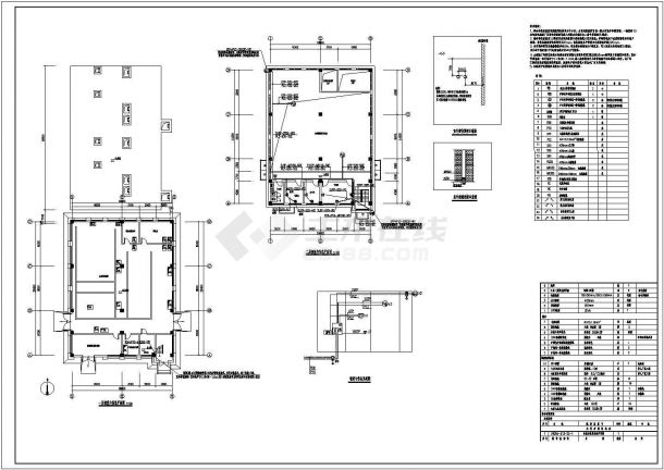 工厂弱电（安防、监控及通信等）工程全套施工图-图二