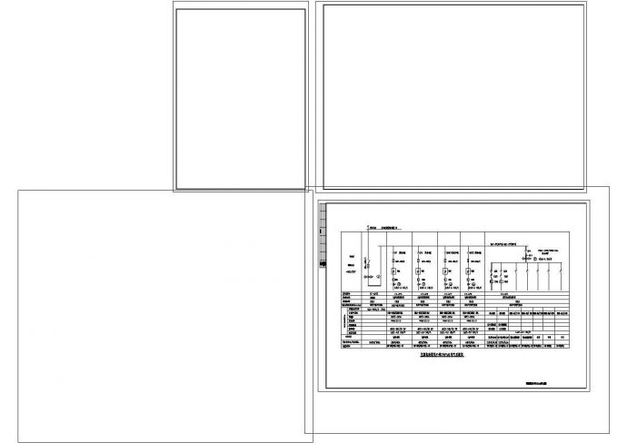 空调机房电气设计cad非常标准图纸_图1