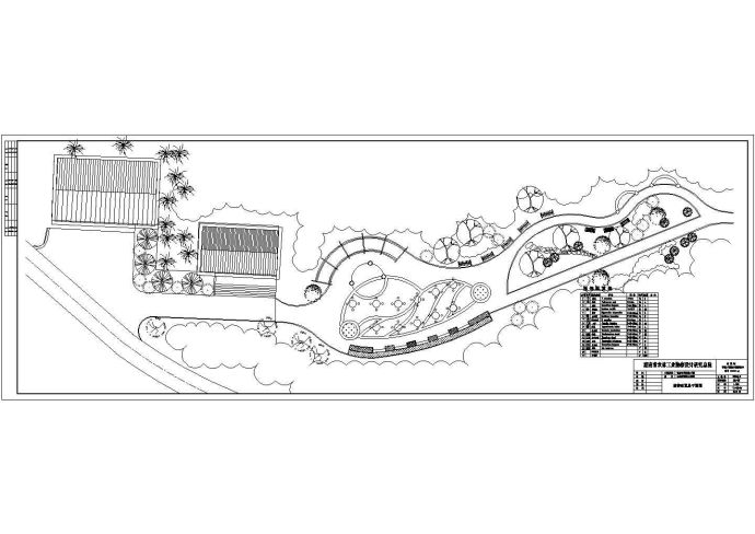 某植物配置CAD总平面图_图1