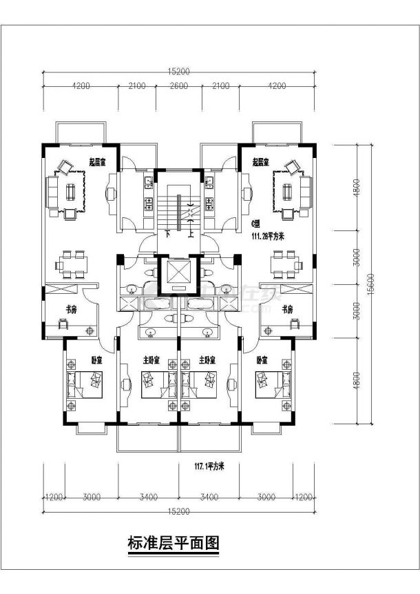 温州市某新建小区经典热门的预售户型设计CAD图纸（共19张）-图一